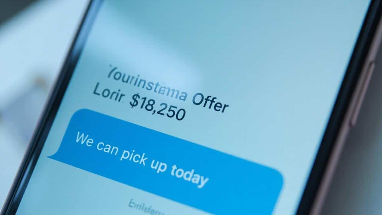 instant car offer