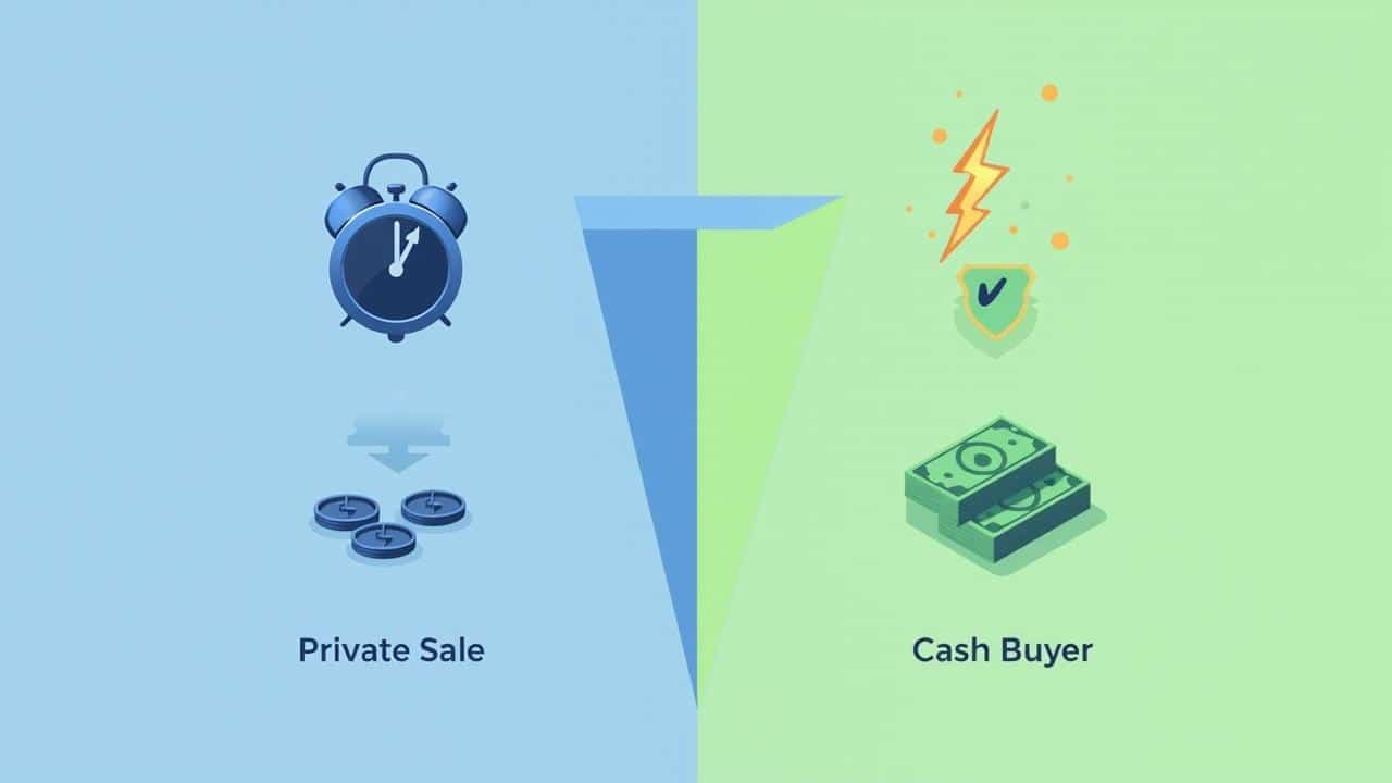 private sale vs cash buyer