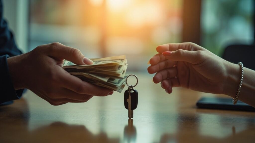 sell car during divorce