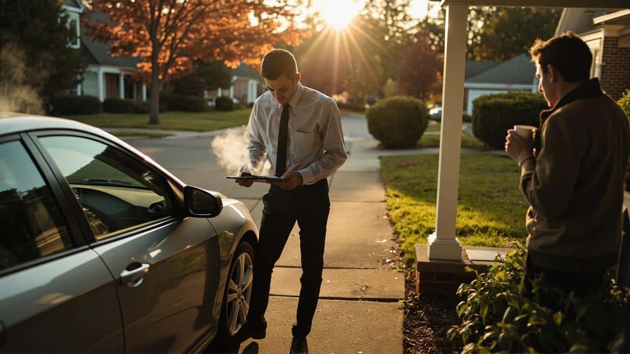 sell car from home