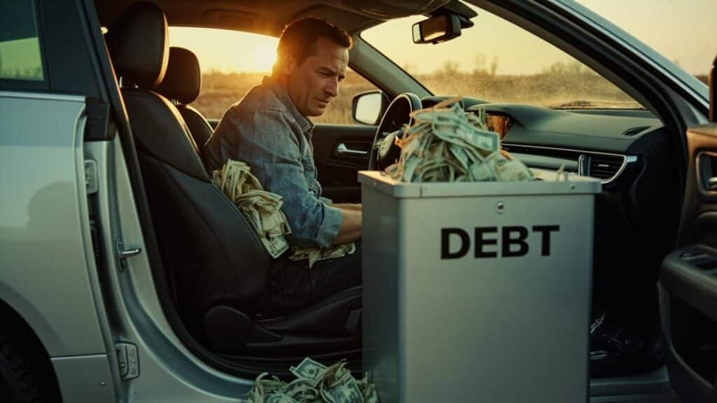 sell car to pay debt