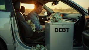 sell car to pay debt