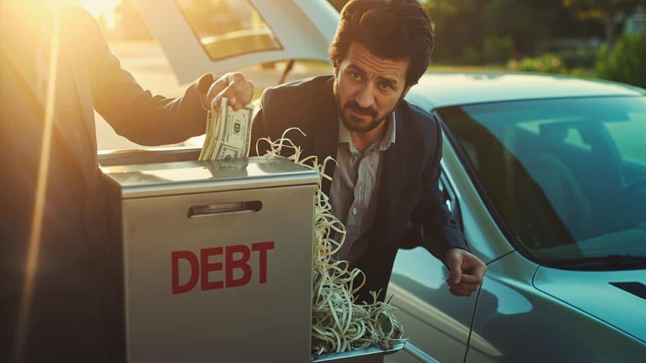 sell car to pay debt