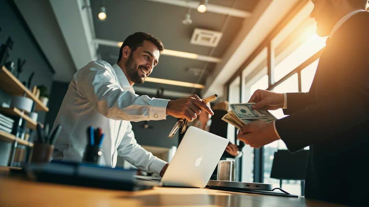 sell car to start business